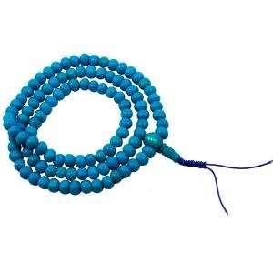  Mala, Turquoise Bone; (Meditation Rosary) Health 