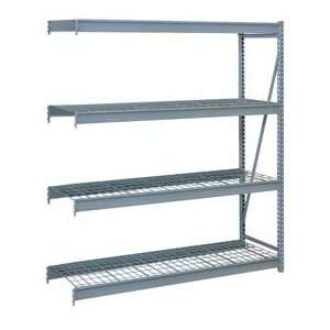   Add On, 4 Tier, Wire Decking, 72Wx36Dx96H Putty: Home & Kitchen