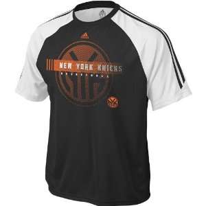  adidas Knicks Assassin 3 Stripe Crew Top Sports 