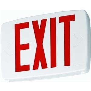   Lighting LQM S W 3 R 120/277 QuickMount Exit Sign