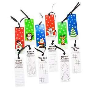  Christmas Activity Bookmarks Toys & Games