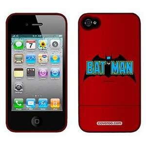  Batman Logo Blue on AT&T iPhone 4 Case by Coveroo: MP3 