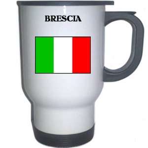  Italy (Italia)   BRESCIA White Stainless Steel Mug 