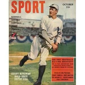  Sport Magazine   Christy Mathewson, New York Yankees Cover 