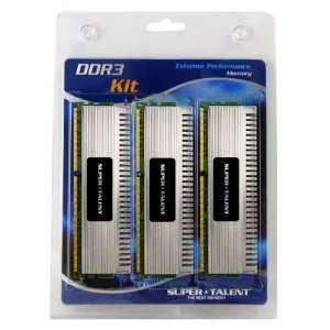  Super Talent Chrome Series DDR3 1600 3GB (3x 1GB) CL9 