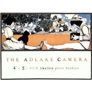  Maxfield Parrish   Adlake Camera 1897 Giclee on acid free 