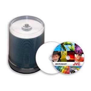  Taiyo Yuden 52x CD R White Inkjet Hub Print CDR80WPP600SK 