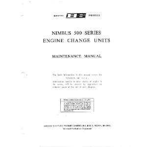   Bristol Nimbus Aircraft Engine Maintenance Manual: Bristol Siddeley