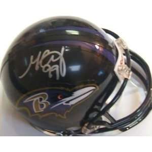 Michael McCrary Autographed Mini Helmet 
