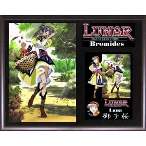 Lunar Silver Star Story Luna Bromide Plaque Series w/ Collectible Card