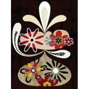  Mary Calkins 30W by 40H  Flowers In Flight 1 CANVAS 