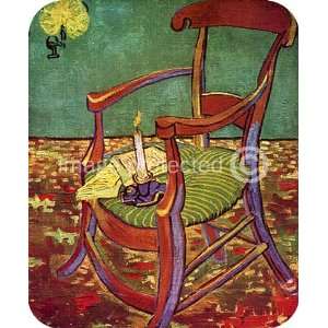  Vincent van Gogh Art Gauguins Chair MOUSE PAD: Office 
