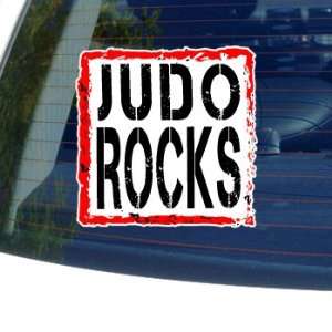  Judo Rocks   Window Bumper Laptop Sticker: Automotive