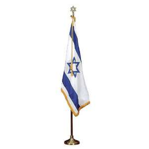  Valley Forge Flag Israel Flag Set with 3 x 5 Flag: Patio 