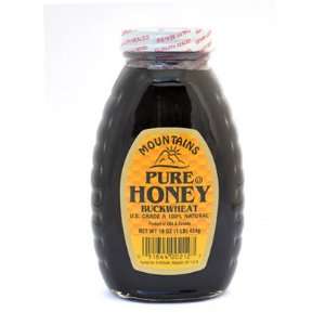 Mountains Buckwheat Pure Honey  Grocery & Gourmet Food