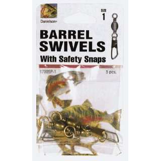  SWIVELS BARREL W/SAFETY SNAP S