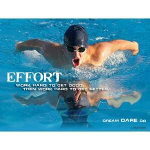   Swim Team Theme Effort   Work Hard to Get Good, then Work Hard to Get