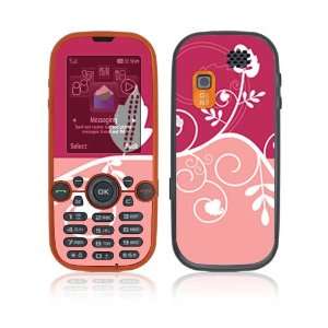  Samsung Gravity 2 Decal Skin Sticker   Pink Abstract 