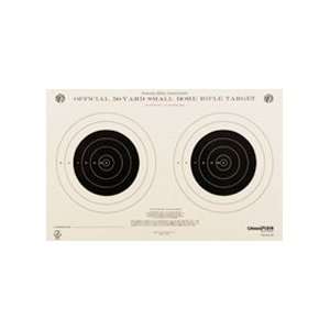 Champion Shooting Targets 50 yd. Small Bore Rifle   Double Bull (100 