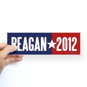  Reagan 2012 Political Bumper Sticker by  