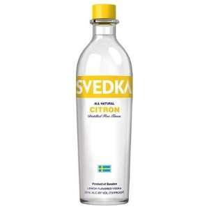  Svedka Vodka Citron 1 Liter Grocery & Gourmet Food