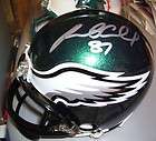 Brent Celek signed Min Helmet Philadelphia Eagles  