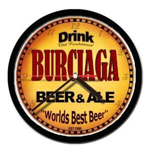  BURCIAGA beer and ale cerveza wall clock: Everything Else