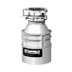  Kenmore 1/2 hp Food Waste Disposer 1   1/2 in. cushioned 