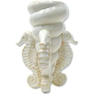  Sounds of the Sea Resin Seahorse Vase: Home & Kitchen