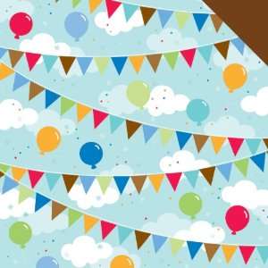   Double Sided Paper 12X12 Surprise Party/Primary