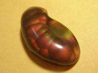 Fire agate natural cabochon or polished window rough GX6  