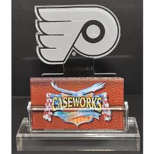   Caseworks Philadelphia Flyers Business Card Holder: Sports & Outdoors