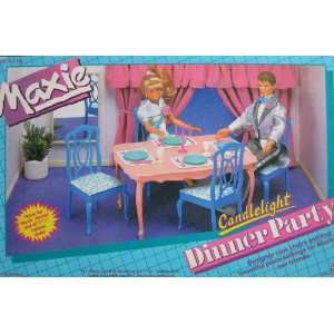  MAXIE CANDLELIGHT DINNER PARTY Playset CANDLE LIGHT Set 