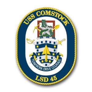  US Navy Ship USS Comstock LSD 45 Decal Sticker 5.5 