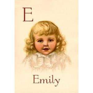  Vintage Art E for Emily   11279 4: Home & Kitchen