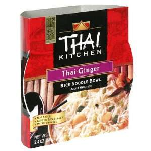 Thai Kitchen Rice Noodle Bowl, Thai Ginger, 2.4 Ounce Packet (Pack of 