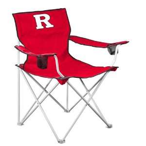  Rutgers Scarlet Knights Deluxe Adult Logo Chair Sports 