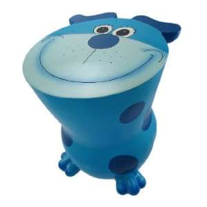  Blue Spotted Puppy Dog Childs Stool Money Bank: Home 