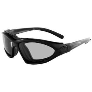  Bobster Photochromic Roadmaster Sunglasses Black: Sports 