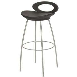  Solo 32.5 Tall Bar Stool Seat Color: Glossy White, Finish 