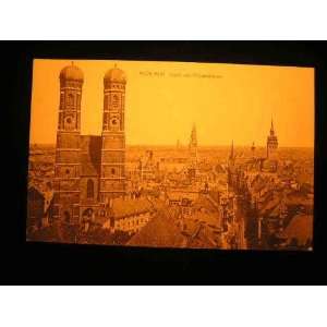   : Munchen Church Germany Panorama PC ca. 1910: not applicable: Books