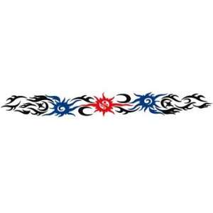    Chinese Sun And Moon Arm Band Temporary Tattoo 1.5x9 Beauty
