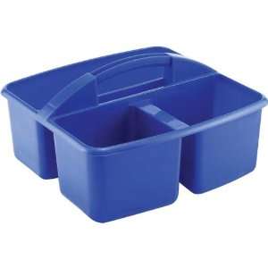  Plastic Caddies   Three Compartments   Pack of 4 