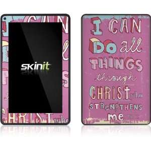  Philippians 413 Pink skin for  Kindle Fire 
