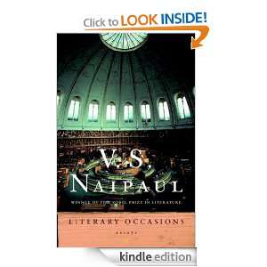 Literary Occasions: V.S. Naipaul:  Kindle Store