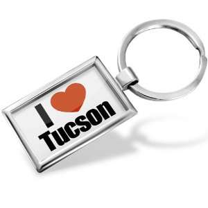 Keychain I Love Tucson region: Arizona, United States   Hand Made 