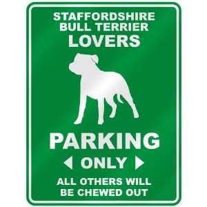   BULL TERRIER LOVERS PARKING ONLY  PARKING SIGN DOG