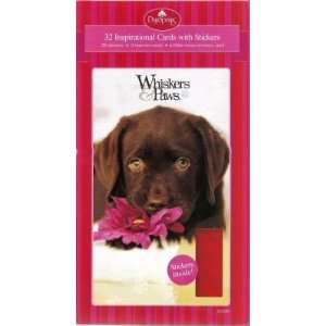 Whiskers & Paws Dog & Cat Valentines for Kids with Scripture and 