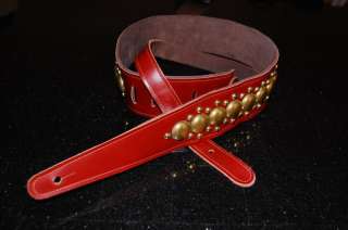 Studded Metal Guitar Strap #6 Paul Stanley Style  