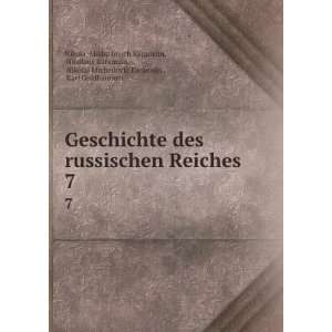  Geschichte des russischen Reiches. 7 Nicolaus Karamsin 